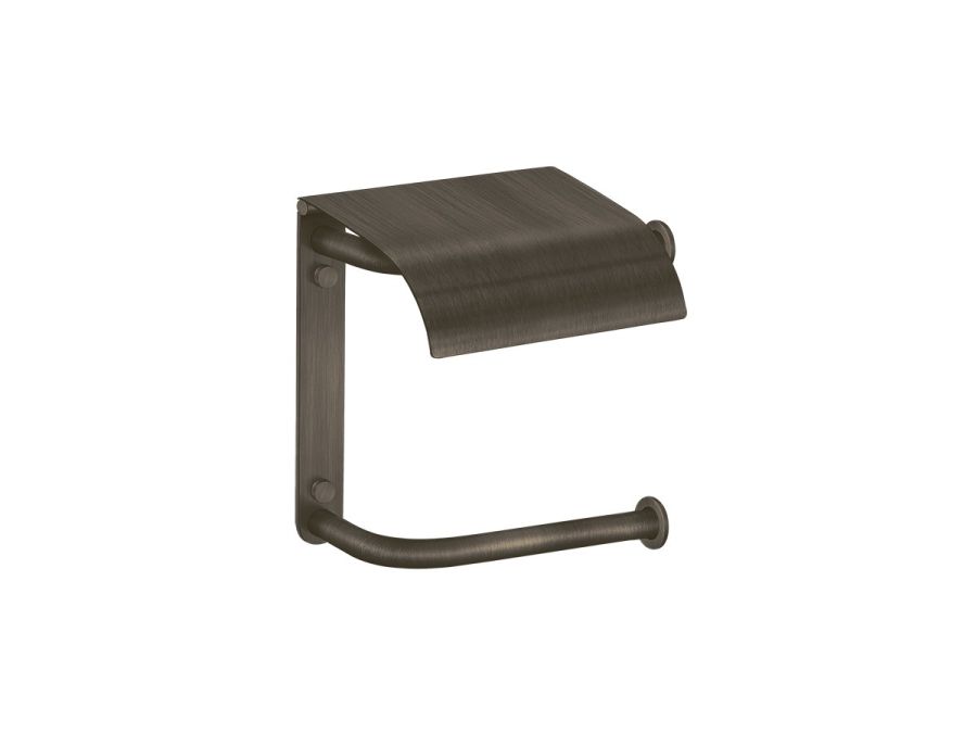 Χαρτοθήκη Διπλή με καπάκι Dark Bronze Mat Sanco Toilet Roll Holders Pro 0816-DM25