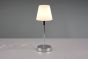 Πορτατίφ 12xH32cm 1xE14 Λευκό Καπέλο Βάση Χρωμέ Trio Lighting Luis II 595700106