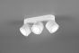 Σποτ Τρίφωτο Λευκό Ματ 27xH10cm Led 3x5w 3000K 3x450lm Trio Lighting Taurus 652910331