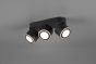 Σποτ Τρίφωτο Μαύρο Ματ 27xH10cm Led 3x5w 3000K 3x450lm Trio Lighting Taurus 652910332