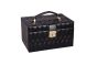 Κοσμηματοθήκη Δερματίνη σε Μαύρο 22x25x19cm Etoile DF-1001C
