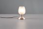 Πορτατίφ 12xH18cm 1xE14 Λευκό Καπέλο Βάση Νίκελ Ματ Trio Lighting Cup II R59441001