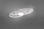 Πλαφονιέρα Οροφής Μέταλλο Απόχρωση Titan 57xH4cm LED 28w 3000K 3400lm Switch Dimmer Trio Lighting Galaxy R62991187