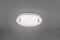 Πλαφονιέρα Οροφής Λευκό 38xH7cm LED 18w 3000-6000K 2000lm Remote Control Trio Lighting Atria R67041000