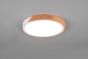  Πλαφονιέρα Οροφής Κλασική Πλαστική με Ενσωματωμένο LED 20w 3000K 2400lm Λευκό χρώμα 31,5cm Trio Lighting Jano R67201131