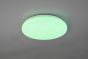 Πλαφονιέρα Οροφής Λευκή 38xH5cm LED SMD 18w 3000-6000K 2000lm Trio Lighting Kira R62381100