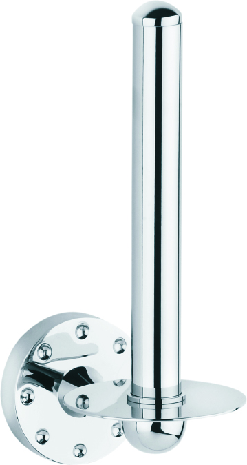 Χαρτοθήκη Κάθετη Χρώμιο Bronze Art Punto AA02-51-10-K