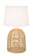 Λάμπα Επιτραπέζια 1xΕ27 D300xH560mm Πλεκτό Καλάθι Marion Viokef 4211600
