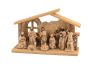 Ξύλινη Χριστουγεννιάτικη Φάτνη 32 x 12 x 23(h)cm Lianos SG25030