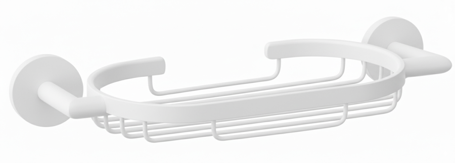 Σπογγοθήκη Διπ Βάση Λευκό Bronze Art Loft-500 1350-AA