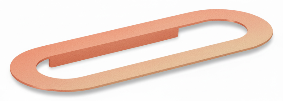 Κρίκος Κλειστός Rose Sand Bronze Art Lagoon 30LA-R2