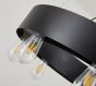 SE21-BL-65 TALE BLACK METAL PENDANT B2 HOMELIGHTING 77-8255