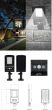 Led Ηλιακό Φωτιστικό Με Αισθητήρα Φωτός 14 x 9cm Lianos 62350