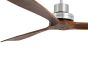 Ανεμιστήρας Οροφής Ø168,5 εκ. Τηλεχειριστήριο, 3 Πτερύγια Ξύλο Καφέ Faro Lantau-G Matt Extra Large 33464 