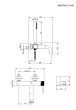 Μπαταρία Λουτρού Κομπλέ Χρωμέ Armando Vicario Industrial 512100-100