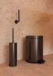 Πιγκάλ Επιδαπέδιο W80xD80xH410mm Gun Metal Gloss Verdi 0900550 