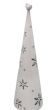 Μεταλλικός Χριστουγεννιάτικος Κώνος Με Φως Led Μπαταρίας 14 x 14 x 47cm Lianos 26110