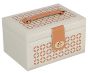 Γυναικεία Κοσμηματοθήκη από Δερματίνη με Laser Cut 22x15x13cm Etoile LM-098A