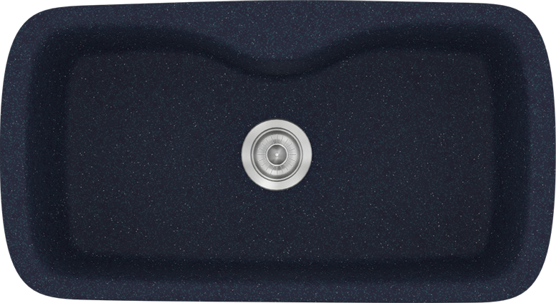 Sanitec Νεροχύτης 321 Classic 83×51 321-18-Granite-Blue