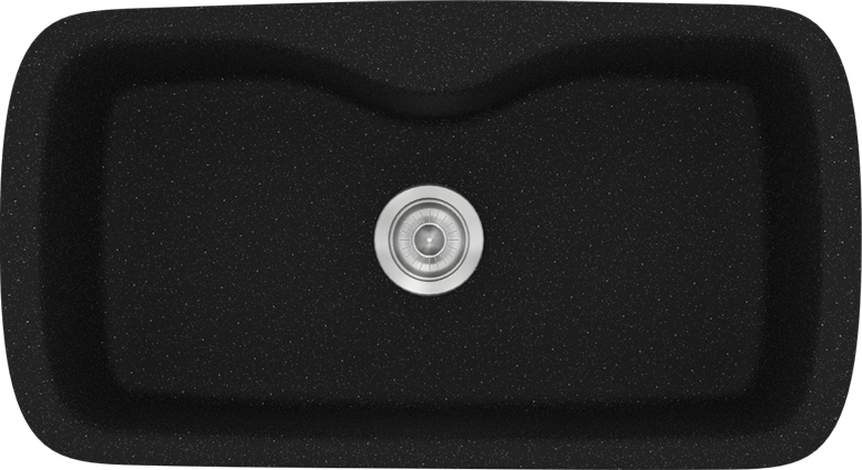 Sanitec Νεροχύτης 321 Classic 83×51 321-22-Metallic-Space