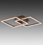 Φωτιστικό Οροφής 445-670mm Led 42w 3245lm 3000K Μέταλλο Καφέ Viokef Linus 4173700