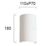 Απλίκα Cylinder Ceramic Viokef 4097000