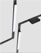 MF30-01-B02 MAGNETIC FLEX 48V Linear 60cm 12W 960Lm 3000k Lightings Surface Mounted Black 1Γ3 HOMELIGHTING 77-8976