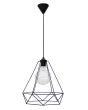 DM-01 NEW 1L BLACK METAL Μοντέρνο φωτιστικό Heronia 34-0346