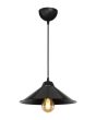 Κρεμαστό φωτιστικό CONOS/30 NEW BLACK 1/L PLASTIC E/27 Heronia 35-0119