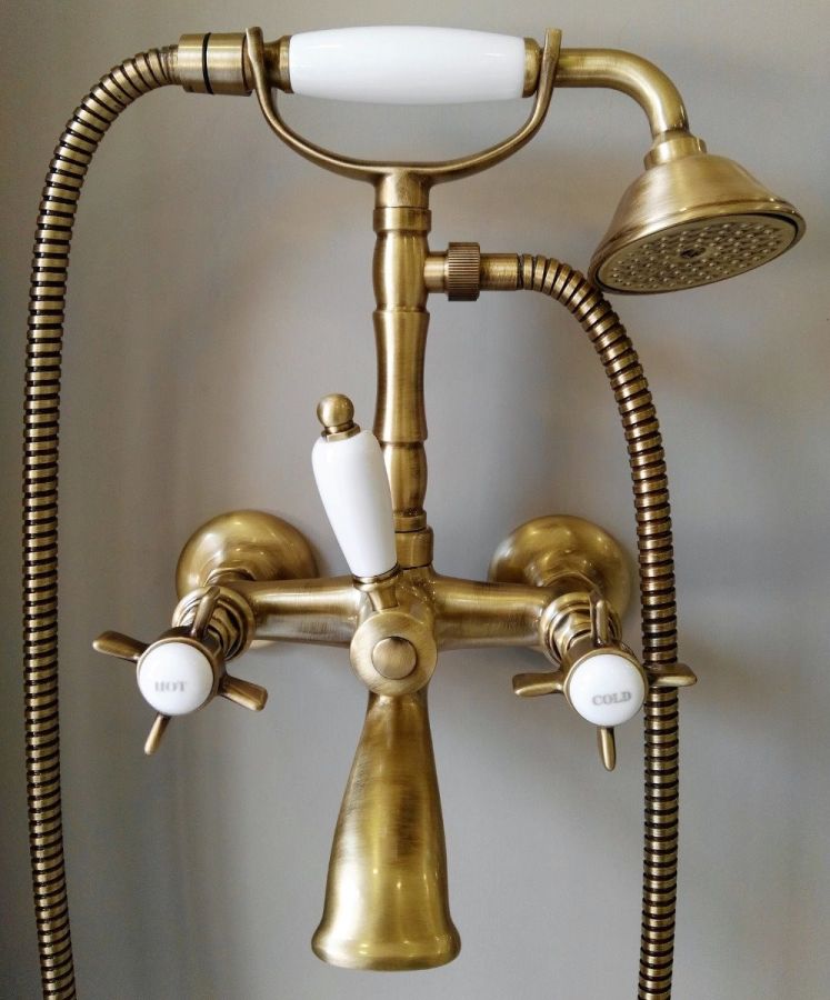 Μπαταρία Λουτρού Retro Πλήρης Bronze Gaboli Fratelli Livingstone 954 
