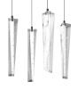 Κρεμαστό Φωτιστικό Μαύρη Ράγα L117xH110cm 3000K 500lm LED Eglo Sardenara 390211
