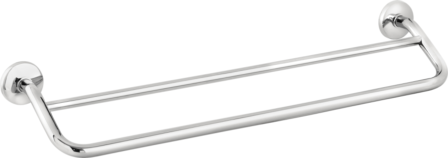 Πετσετοθήκη Διπλή Χρώμιο Bronze Art Brilliant Inox 316 42Z8-10