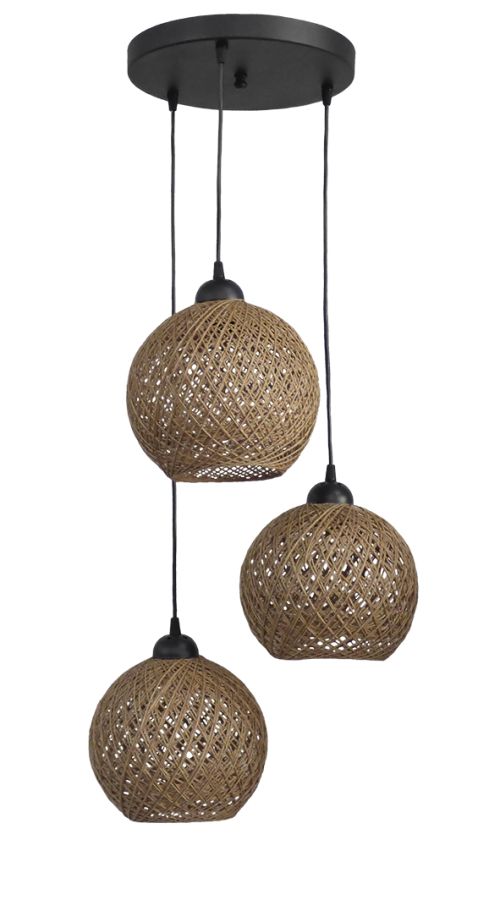SILK/3 PENDEL BL-NATURAL ΚΡΕΜΑΣΤΟ Heronia 31-1210