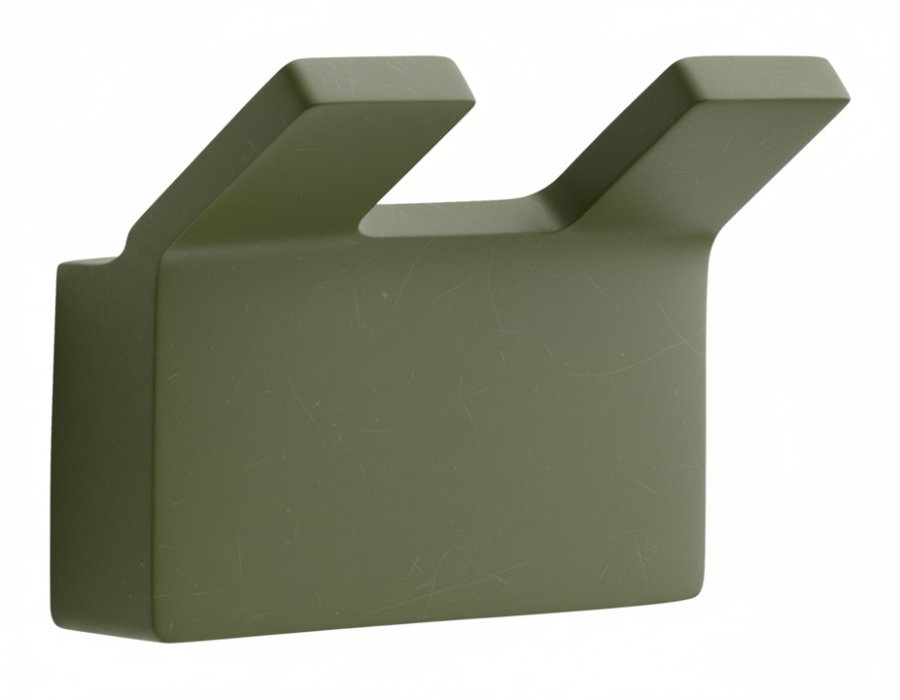 Άγκιστρο Διπλό Dark Grass Bronze Art Shelfy 32FY-D2