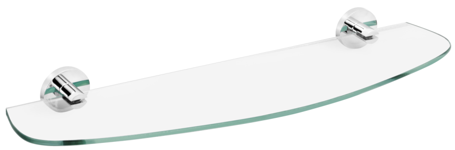 Εταζέρα Γυαλί Χρώμιο Bronze Art Loft-500 7050-10