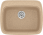 Sanitec Νεροχύτης 313 Classic 58×50 313-10-Granite-Beige