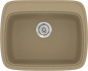 Sanitec Νεροχύτης 313 Classic 58×50 313-15-Metallic-Cream