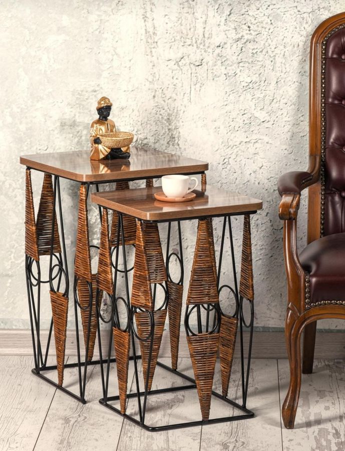 TEC - 03 ΒΟΗΘ. ΤΡΑΠΕΖΑΚΙΑ 2ΤΜΧ ΤΕΤΡΑΓΩΝΑ ΜΕΤΑΛΛΟ+ΞΥΛΟ+ΥΔΡΟΦΟΒΟ ΧΑΡΤΙ Τ.ΜΠΑΜΠΟΥ ARlight 7302016