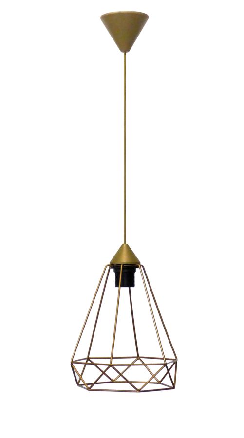 DM-02 1L GOLD METAL Μοντέρνο φωτιστικό Heronia 34-0364