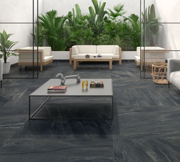 Γρανιτοπλακάκι Δαπέδου Πορσελανάτο Rettificato 60x120cm R10 Lavica Mica Mat