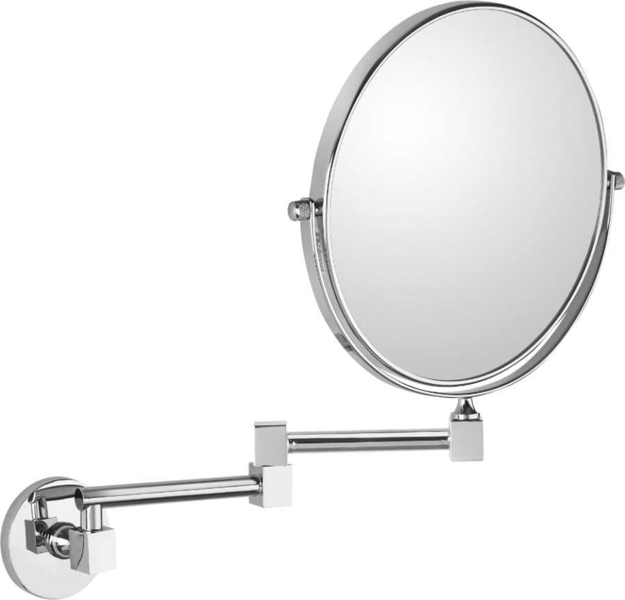 Μεγενθυτικός Καθρέφτης χωρίς Φως Χρώμιο Bronze Art Μεγενθυτικοί 63H7-10