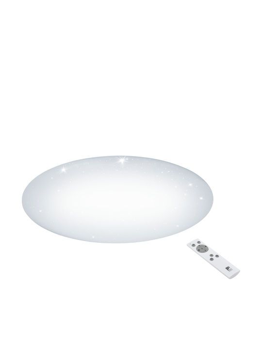 Eglo Giron-S Στρογγυλό Εξωτερικό LED Panel Ισχύος 60W με Ρυθμιζόμενο Λευκό Φως 76x76εκ. 97542