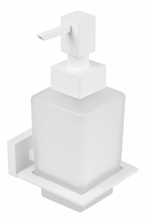 Ντισπένσερ Γυαλί Λευκό Bronze Art Lugano 18X6-AA-S