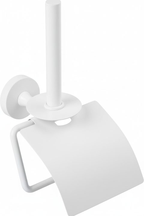 Χαρτοθήκη Διπλή Λευκό Bronze Art Fairmont MH08-52-AA-K