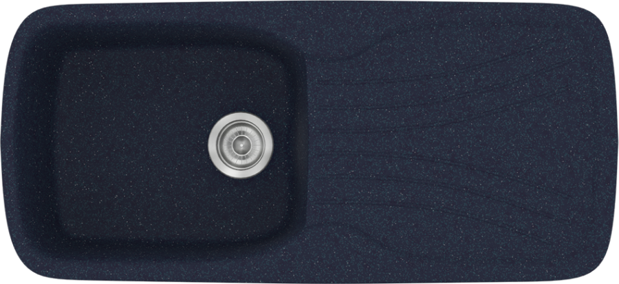 Sanitec Νεροχύτης 308 Classic 97×51 308-18-Granite-Blue