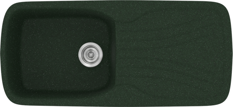 Sanitec Νεροχύτης 308 Classic 97×51 308-19-Granite-Green
