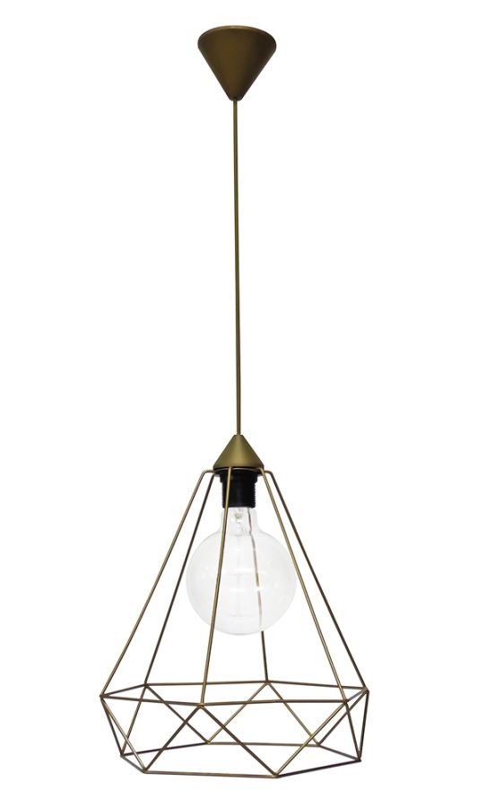 DM-01 NEW 1L GOLD METAL Μοντέρνο φωτιστικό Heronia 34-0348