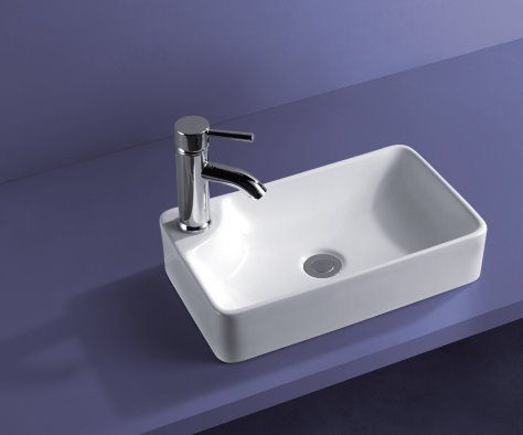 Νιπτήρας Μπάνιου Επιτραπέζιος 43,5*26,4*10 εκ. Ceramita F675