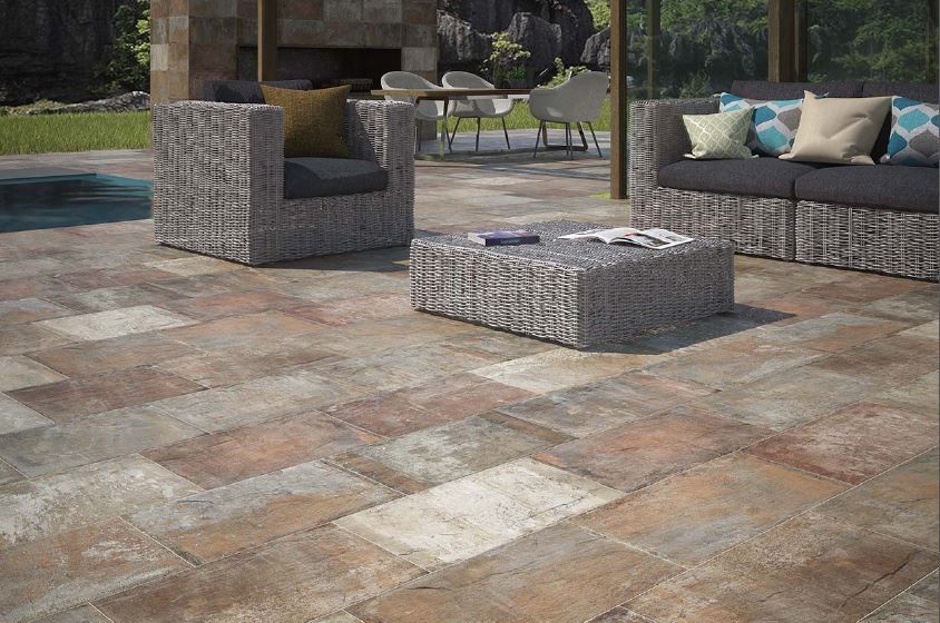 Πλακάκι Δαπέδου Vintage 30x60cm Πορσελανάτο Ματ Apricot Harad Cotto AP643060C