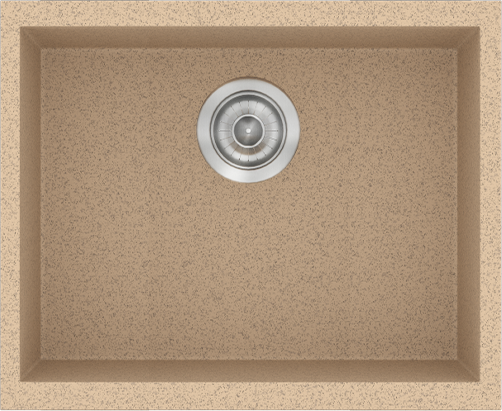 Sanitec Νεροχύτης 341 Classic 50×40 341-10-Granite-Beige